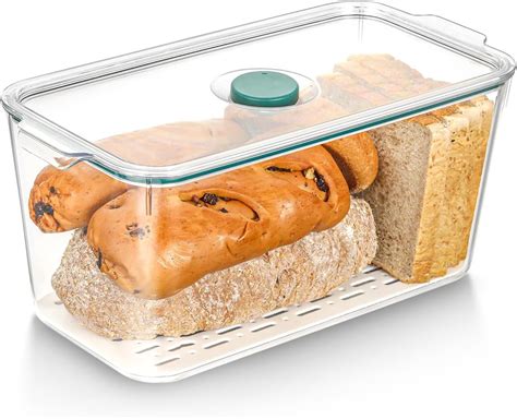 do stainless steel bread boxes work|homemade bread storage container.